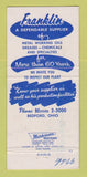Matchbook Cover - Franklin Oil Corp Bedford OH 30 Strike