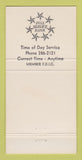Matchbook Cover - First National Bank Jackson OH 30 Strike