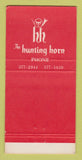 Matchbook Cover - Hunting Horn Rolling Hills Estates CA WEAR 30 Strike