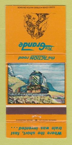 Matchbook Cover - Rio Grande Railroad 30 Strike