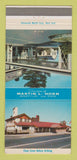 Matchbook Cover - Mayfair Farms West Orange NJ Pals Cabin 30 Strike