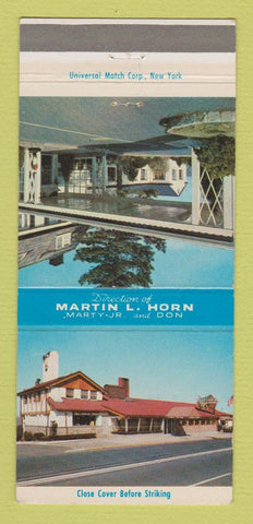 Matchbook Cover - Mayfair Farms West Orange NJ Pals Cabin 30 Strike