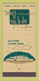 Matchbook Cover - Top of the Ocean Tacoma WA 30 Stick