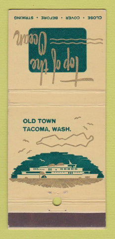 Matchbook Cover - Top of the Ocean Tacoma WA 30 Stick
