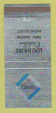 Matchbook Cover - Lou Ehlers Cadillac WEAR 30 Strike