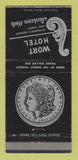 Matchbook Cover - Wort Hotel Jackson Hole WY 30 Strike