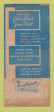 Matchbook Cover - Wort Hotel Jackson Hole WY 30 Strike