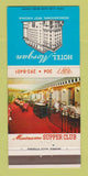 Matchbook Cover - Hotel Morgan Morgantown WV 30 Strike