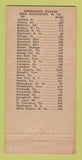 Matchbook Cover - Stone Lodge Motel Huntington WV 30 Strike