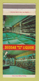 Matchbook Cover - Deodar Liquor Store WEAR 30 Strike