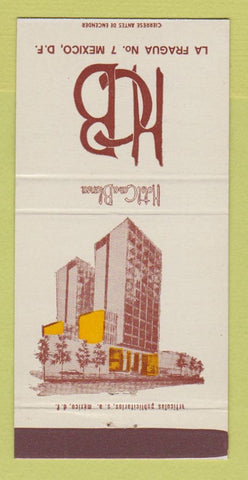 Matchbook Cover - Hotel Casa Blanca La Fragua Mexico 30 Strike
