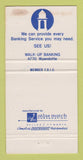Matchbook Cover - Country Club Bank Kansas City MO 30 Strike