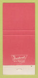 Matchbook Cover - London House Fort Worth TX WEAR 30 Strike