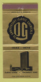 Matchbook Cover - DuBois Towers Chemical Cincinnati OH 1970 30 Strike