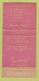 Matchbook Cover - Milton Kreis Restaurant Store San Francisco CA WORN 30 Strike