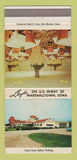 Matchbook Cover - Lloyd's Marshalltown IA Restaurant WEAR 30 Strike