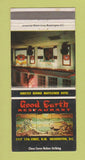 Matchbook Cover - Good Earth Chinese Restaurant Washington DC 30 Strike