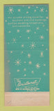 Matchbook Cover - Westwood Restaurant Rapid City SD 30 Strike