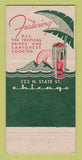 Matchbook Cover - Shangri La Chicago IL Restaurant 30 Strike