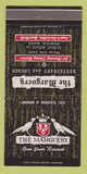 Matchbook Cover - The Marguery Restaurant Ipswich MA 30 Strike