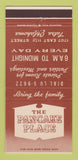 Matchbook Cover - Pancake Place Restaurant Tulsa OK 30 Strike