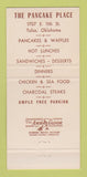 Matchbook Cover - Pancake Place Restaurant Tulsa OK 30 Strike