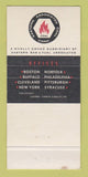 Matchbook Cover - Eastern Associated Coal Corp 30 Strike