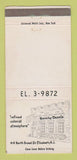 Matchbook Cover - Dorothy Dennis Restaurant Elizabeth NJ 30 Strike