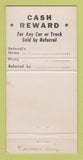 Matchbook Cover - O'Rielly Chevrolet Don Maxham Tucson AZ WORN 30 Strike