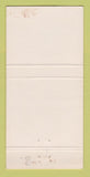 Matchbook Cover - Mallchok Funeral Home Parma OH 30 Strike