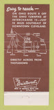 Matchbook Cover - Turfside Motel Cleveland OH 30 Strike
