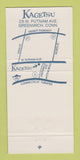 Matchbook Cover - Kagetsu Japanese Restaurant Greenwich CT 30 Strike