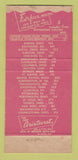 Matchbook Cover - Fairfax Motel Springfield OH 30 Strike