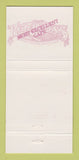 Matchbook Cover - Kiaminsky's Cafe Charleston Mount Pleasant SC 30 Strike