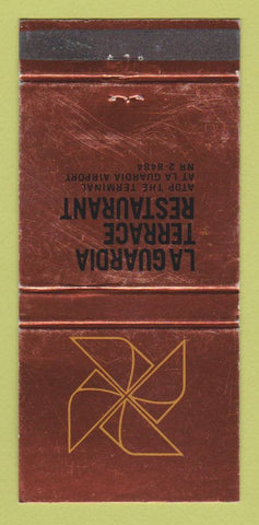 Matchbook Cover - La Guardia Terrace Restaurant New York City WEAR 30 Strike
