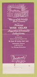 Matchbook Cover - La Louisiane French Restaurant San Antonio TX 30 Strike