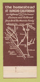 Matchbook Cover - Homestead Restaurant Temecula CA 30 Strike