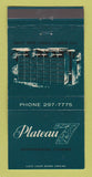 Matchbook Cover - Plateau 7 Restaurant San Jose CA 30 Strike