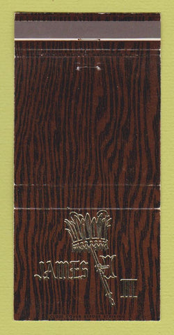 Matchbook Cover - James III Restaurant Rockville MD 30 Strike
