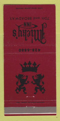 Matchbook Cover - Micky's Inn Denver? Colorado 30 Strike