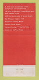 Matchbook Cover - Americana Hotel Carioca Miami Beach FL 30 Strike