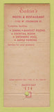 Matchbook Cover - Eaton's Restaurant Arcadia CA WEAR 30 Strike