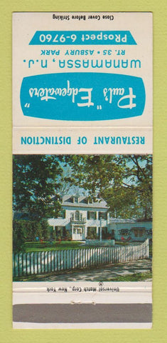Matchbook Cover - Paul's Edgewaters Restaurant Asbury Park NJ 30 Strike