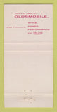Matchbook Cover - 1957 Oldsmobile Balboa San Diego CA 30 Strike