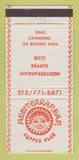 Matchbook Cover - Mediterranean Supper Club Cincinnati OH 30 Strike
