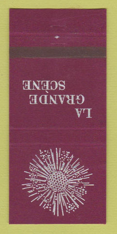 Matchbook Cover - La Grande Scene French Restaurant Washington DC 30 Strike