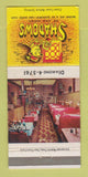 Matchbook Cover - Shadows Restaurant San Mateo CA WEAR 30 Strike