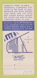 Matchbook Cover - Golden Gateway Center San Francisco CA 30 Strike