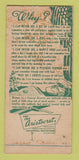 Matchbook Cover - Emond's Funeral Home 1952 Biddeford ME SAMPLE 30 Strike