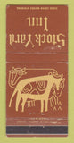 Matchbook Cover - Stock Yard Inn Chicago IL WEAR 30 Strike